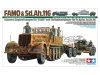 Tamiya 35246 German 18 Ton Heavy Half-Track Famo and Tank Transporter Sd.Ah.116 (1:35)
